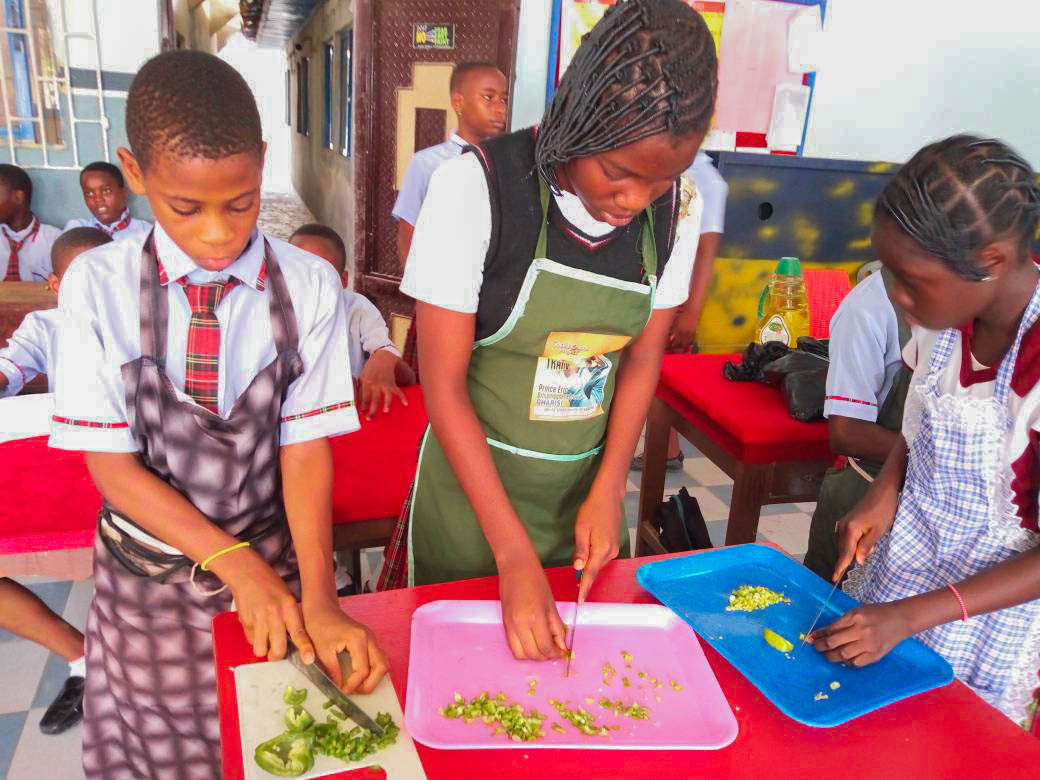 Students at Atmosphere International Schools